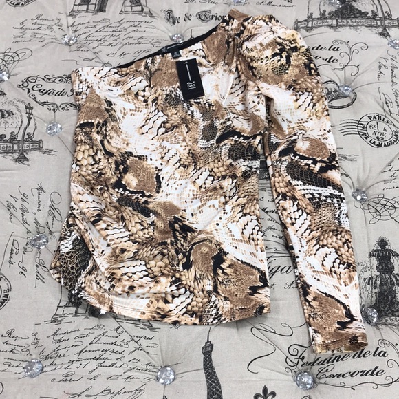 INC International Concepts One-Shoulder Top - Picture 3 of 6